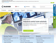 Tablet Screenshot of blackbox.dk