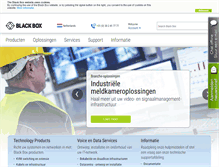 Tablet Screenshot of blackbox.nl