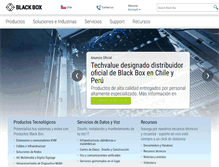 Tablet Screenshot of blackbox.cl
